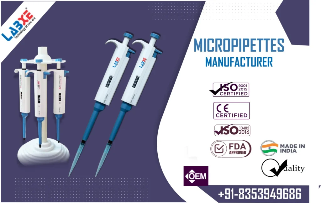 Pipettes Manufacturer in India